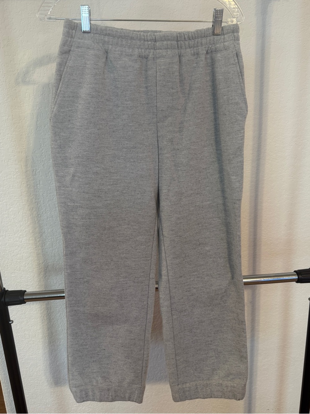 Anthropologie- Maeve Cozy Heather Gray Sweatpants - Elastic Waist